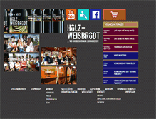 Tablet Screenshot of holz-weisbrodt.de